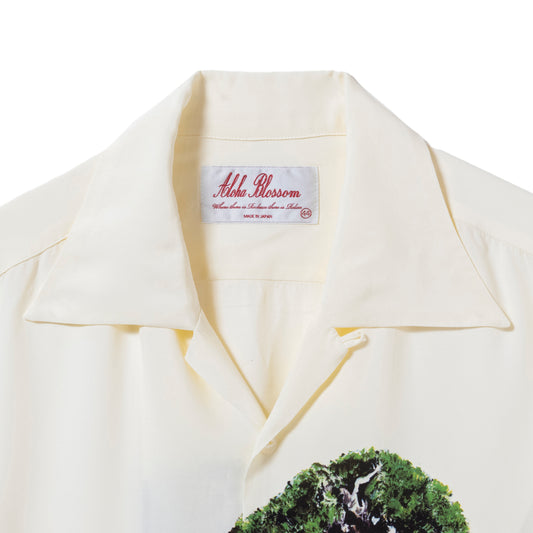 BONSAI SHORT SLEEVE Collaboration with TRADMAN'S BONSAI WHITE