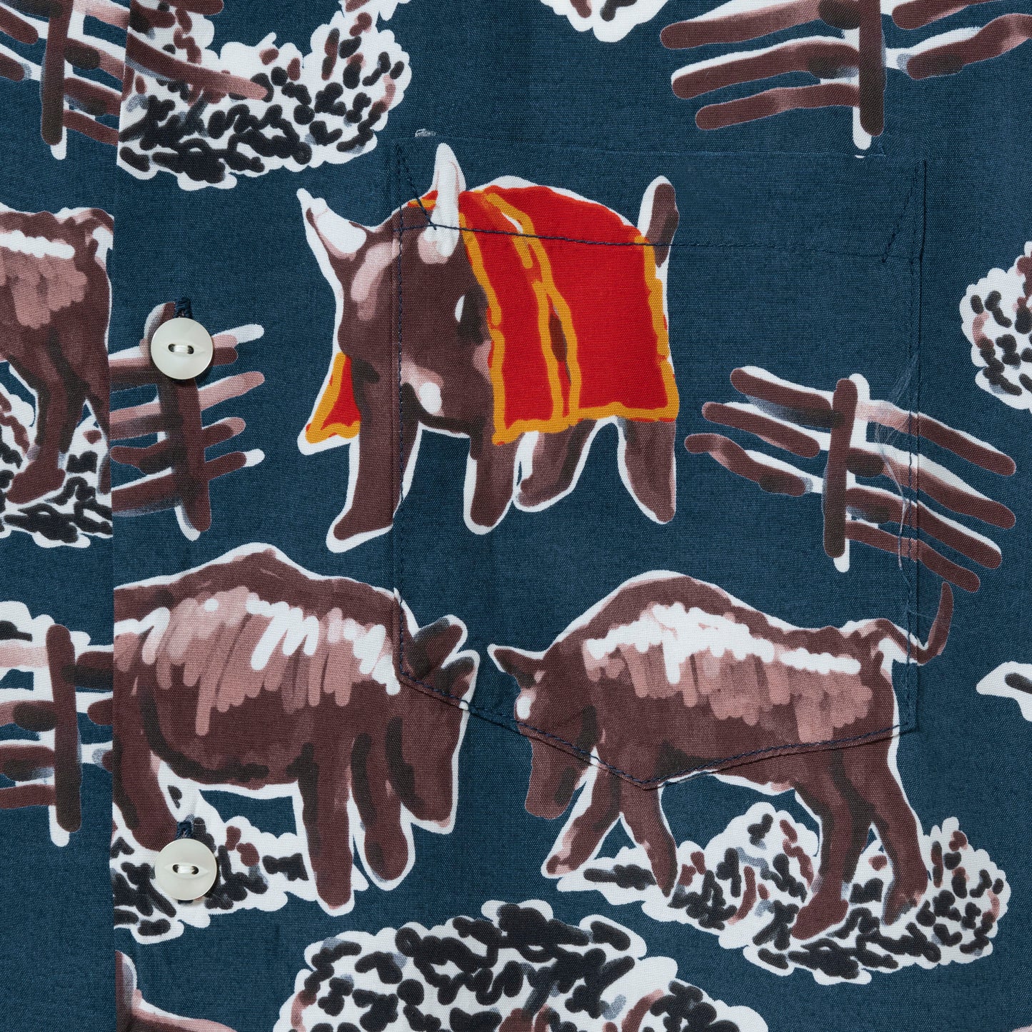 BULL FIGHT SHORT SLEEVE NAVY