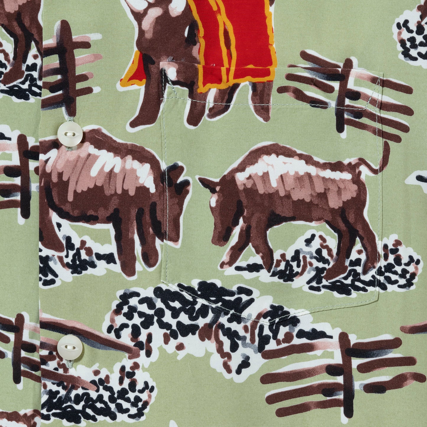 BULL FIGHT SHORT SLEEVE KHAKI