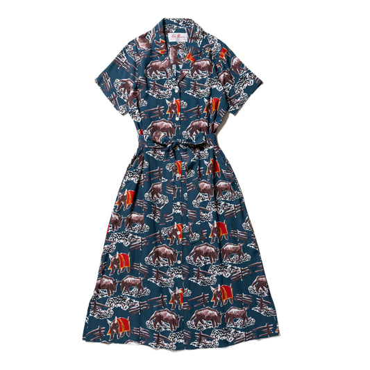 BULL FIGHT DRESS NAVY