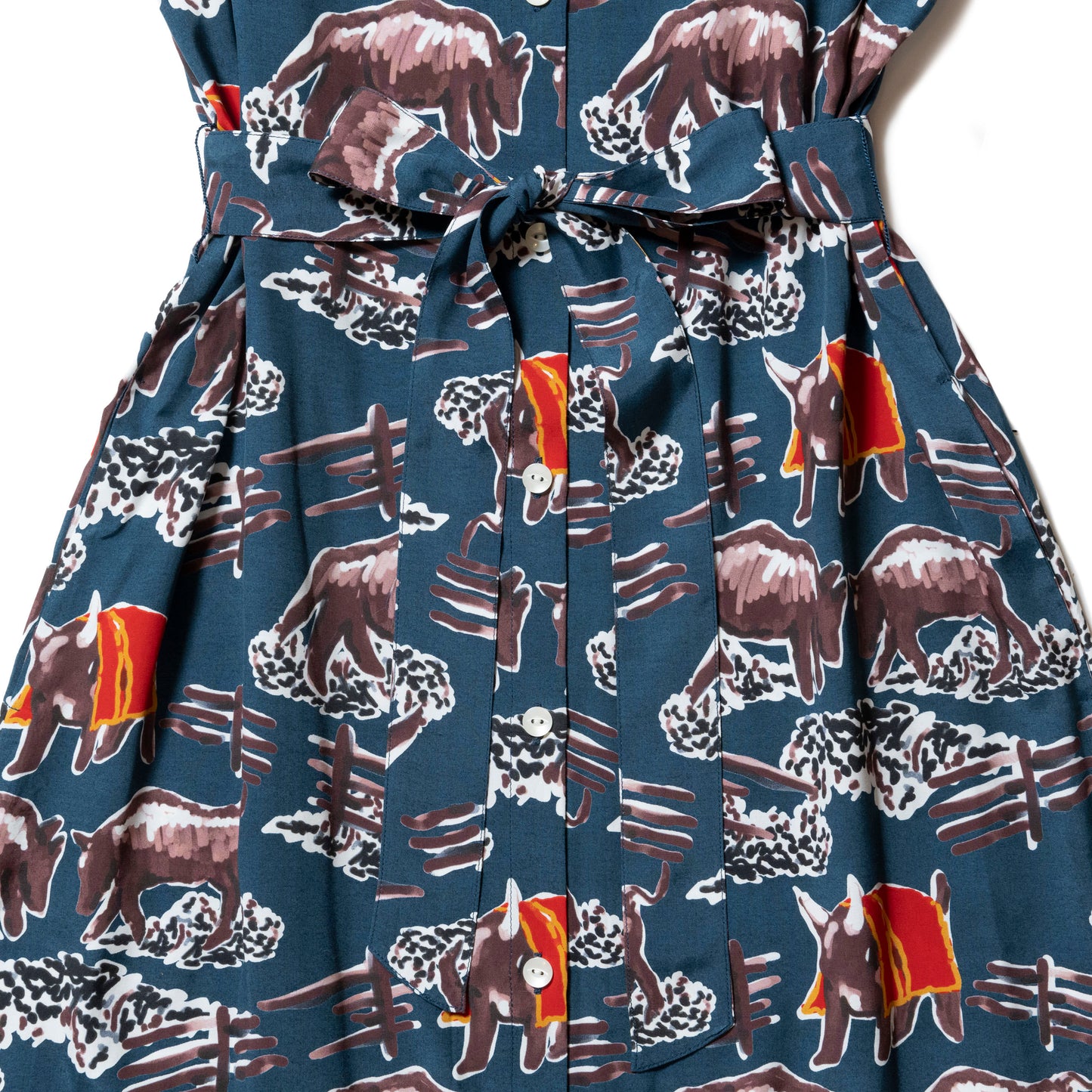 BULL FIGHT DRESS NAVY