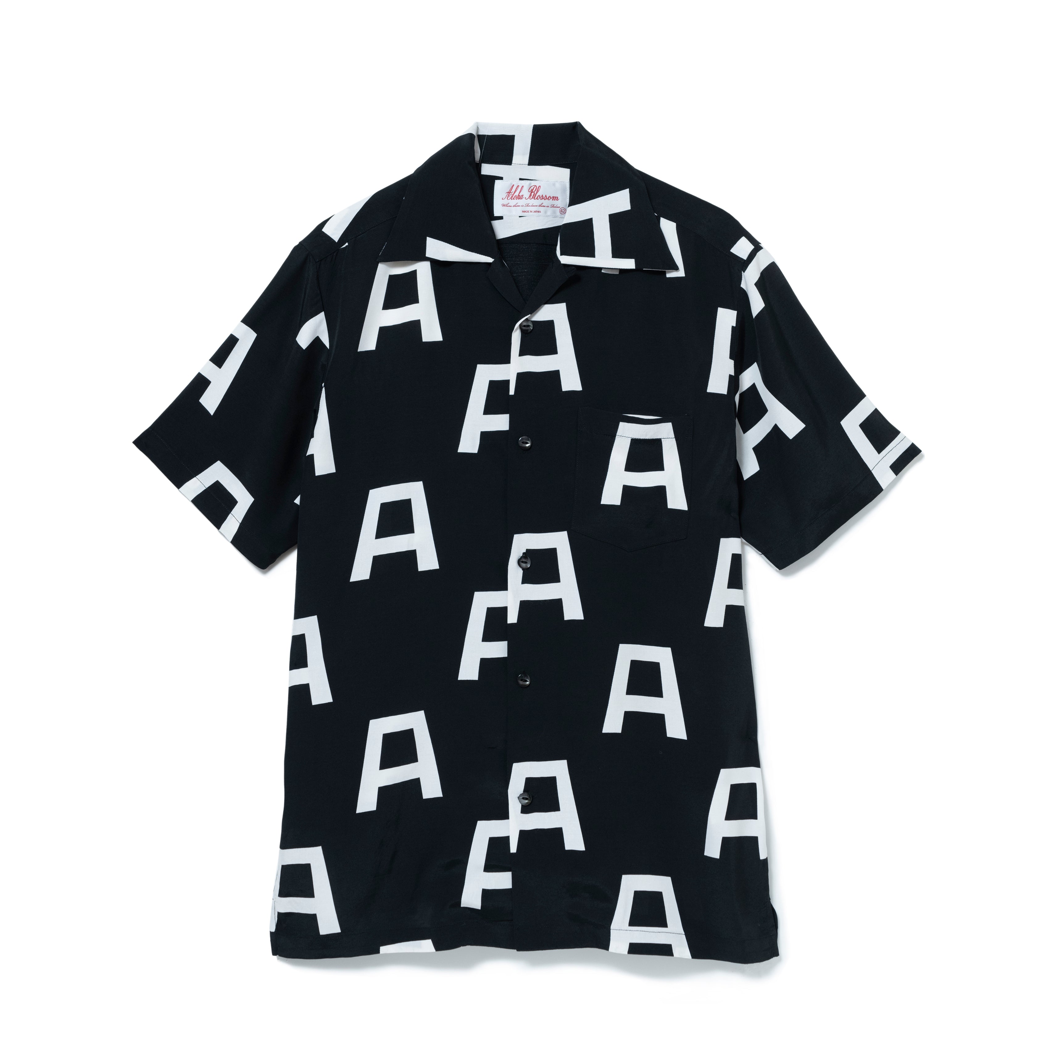 A SIGN SHORT SLEEVE BLACK – Alohablossom