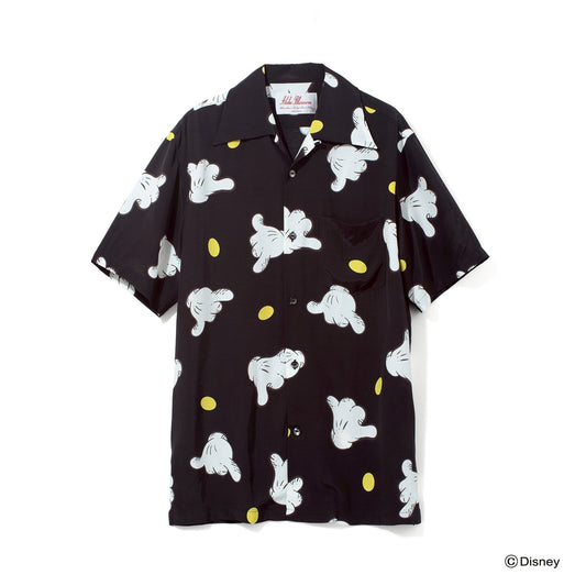 MICKEY MOUSE HAND SIGN Collaboration with Name. BLACK