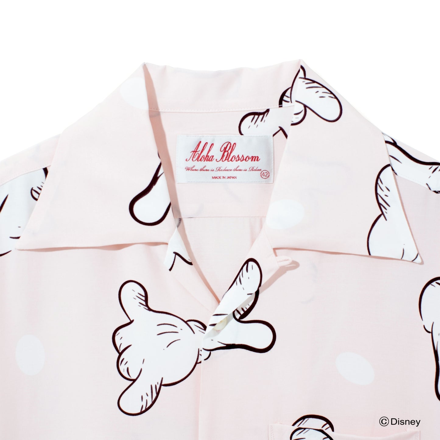 MICKEY MOUSE HAND SIGN Collaboration with Name. PINK