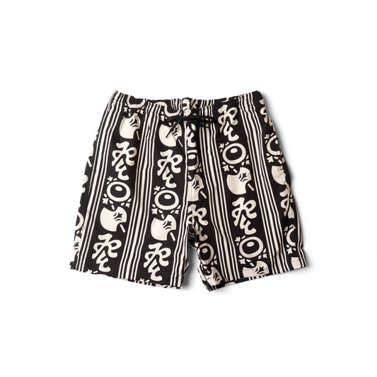 YOKIKOTO WO KIKU BEACH SHORTS