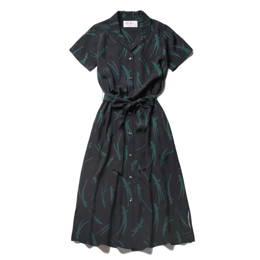 MATSUBA DRESS Collaboration with TRADMAN'S BONSAI BK&GREEN