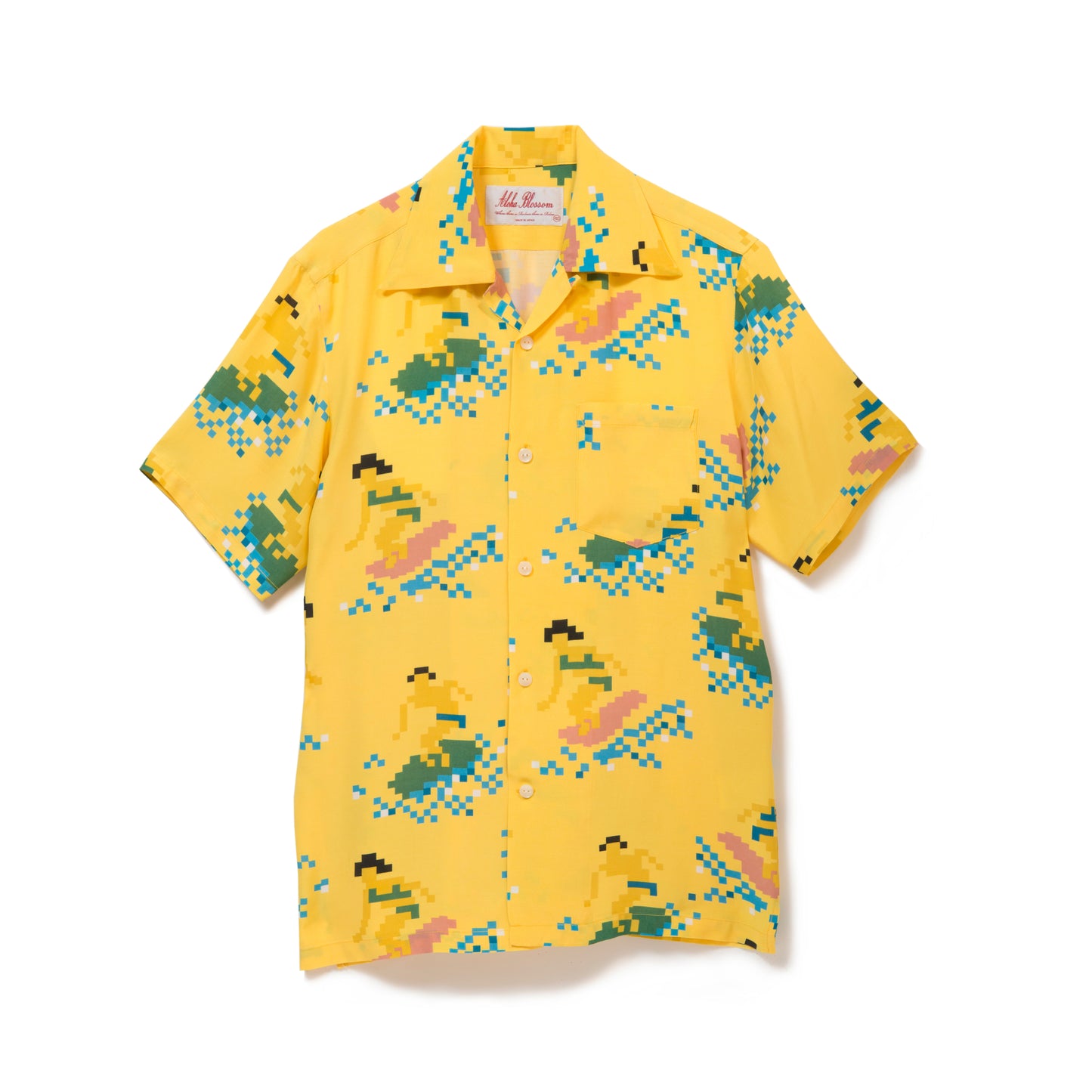 BIT SURFER SHORT SLEEVE YELLOW