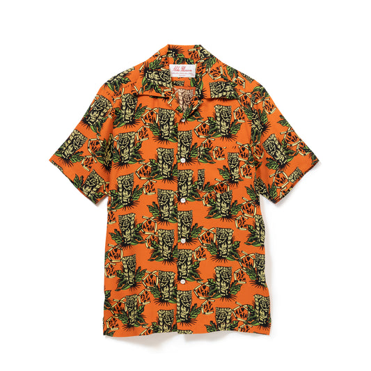 TIKI SHORT SLEEVE ORANGE