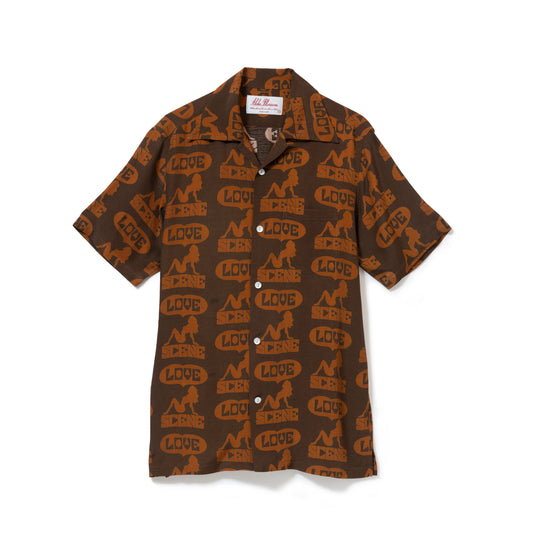 LOVE SCENE SHORT SLEEVE BROWN