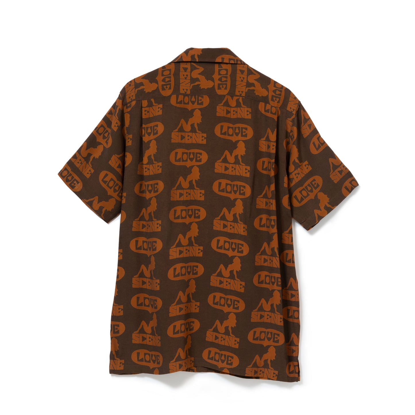 LOVE SCENE SHORT SLEEVE BROWN