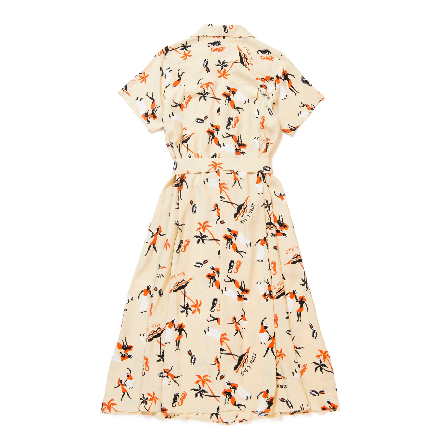 KING & QUEEN DRESS BEIGE