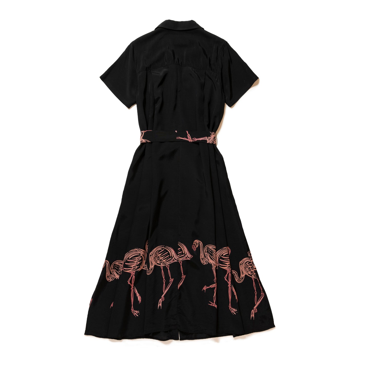 FLAMINGO DRESS BLACKxPINK