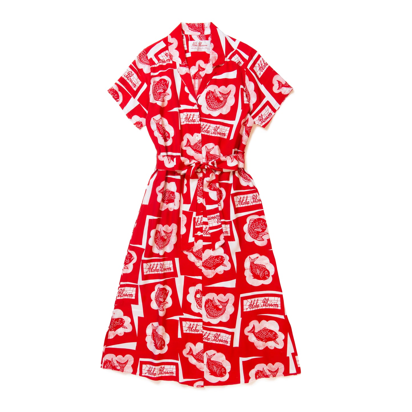 MEDETAI DRESS RED
