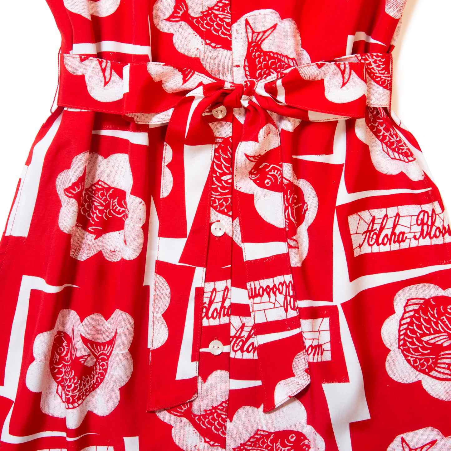 MEDETAI DRESS RED