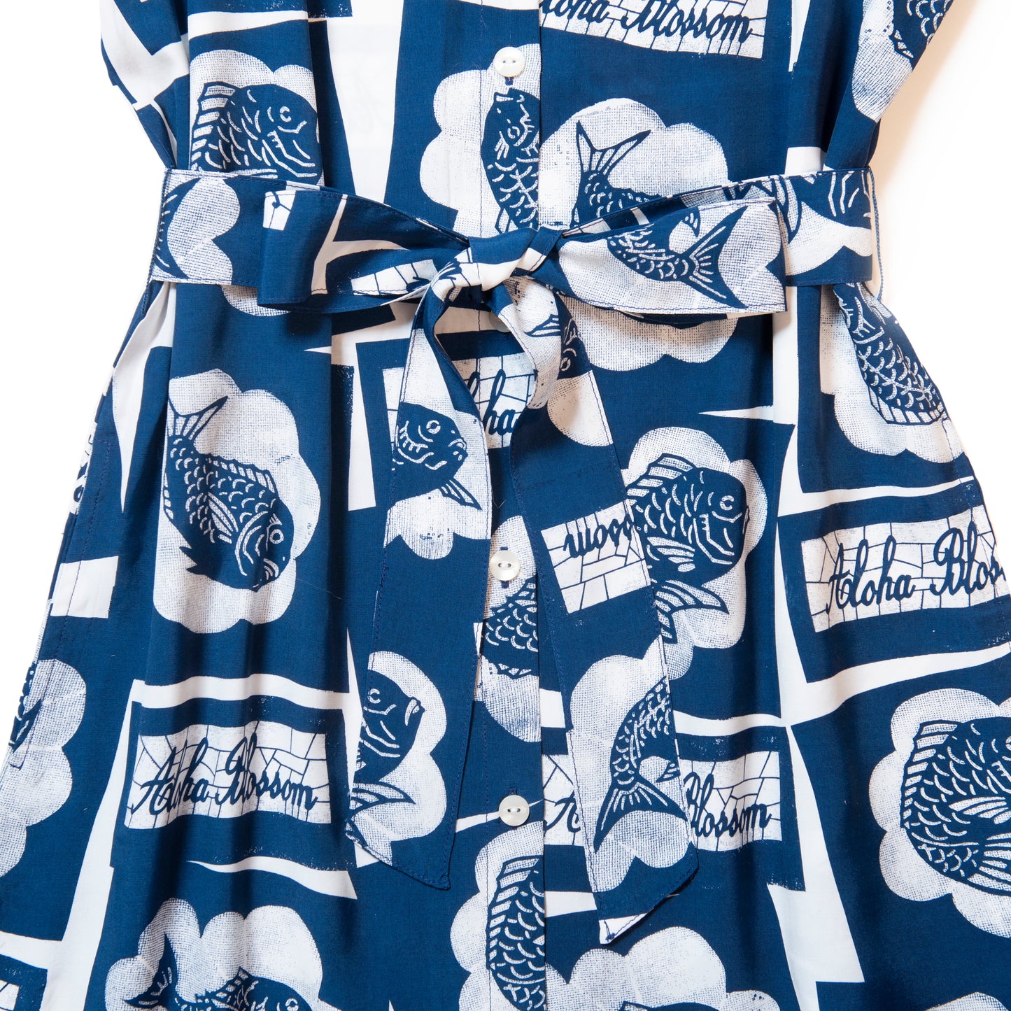 MEDETAI DRESS NAVY