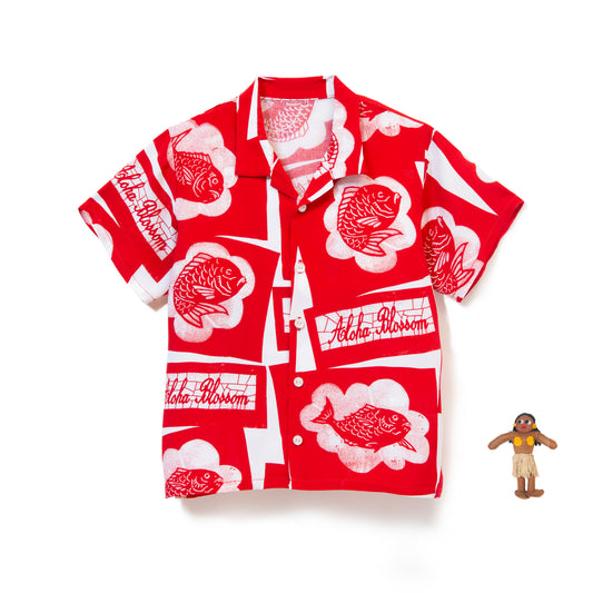 MEDETAI KIDS SHIRTS RED