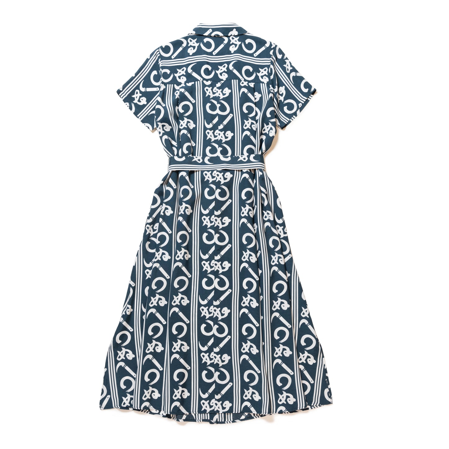 KAMAWANU DRESS NAVY