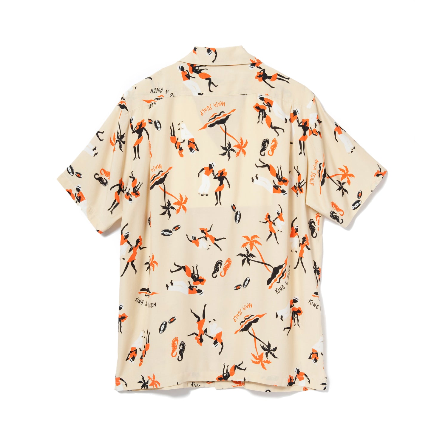 KING & QUEEN SHORT SLEEVE BEIGE