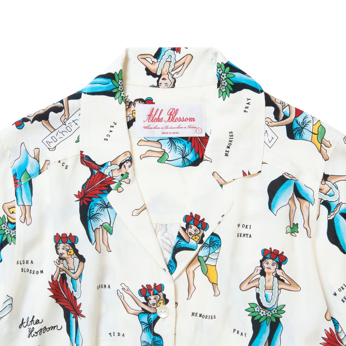 HULA GIRL DRESS NATURAL WHITE