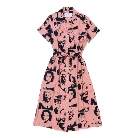 VENUS DRESS SALMON PINK