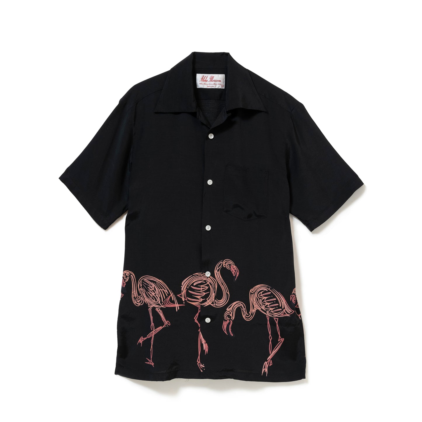 FLAMINGO SHORT SLEEVE BLACKxPINK