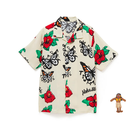 TEHU TEHU KIDS SHIRTS BEIGE