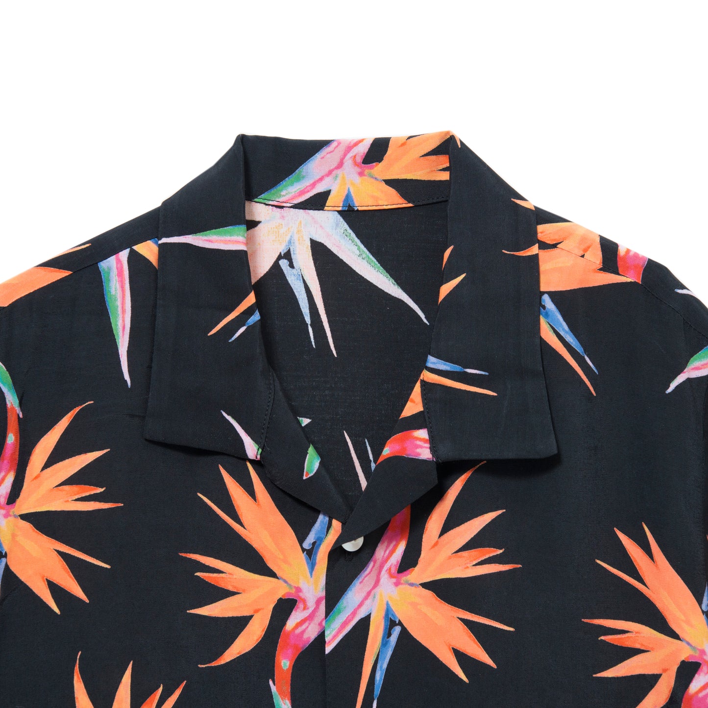 BIRDS OF PARADISE KIDS SHIRTS BLACK
