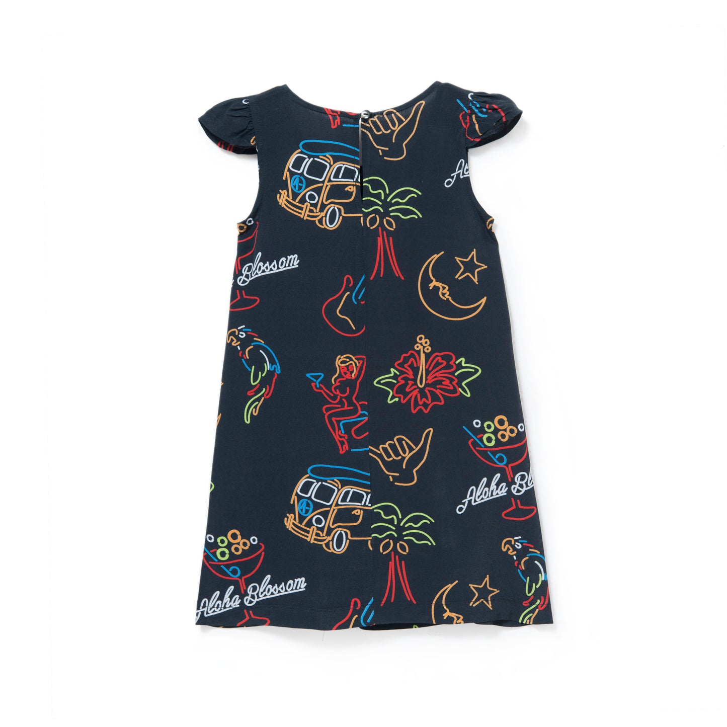 NEON KIDS ONE PIECE BLACK
