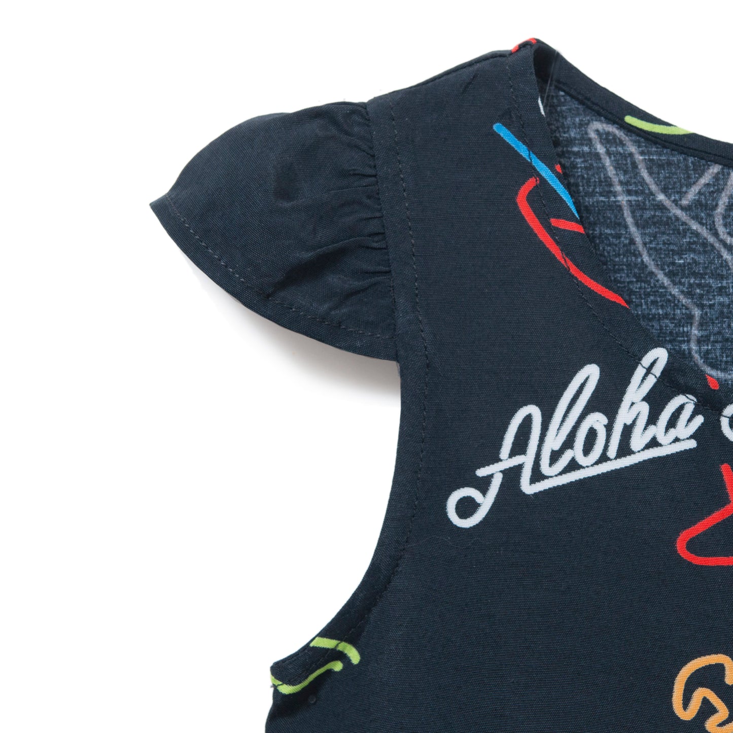 NEON KIDS ONE PIECE BLACK