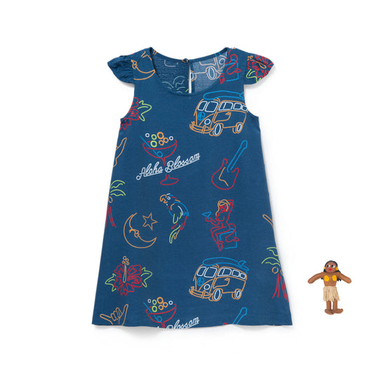 NEON KIDS ONE PIECE NAVY