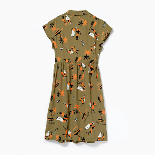 KING & QUEEN ONE PIECE KHAKI