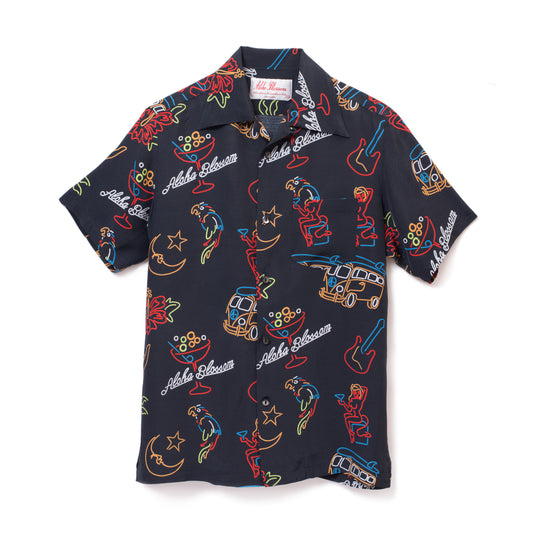 NEON SHORT SLEEVE BLACK