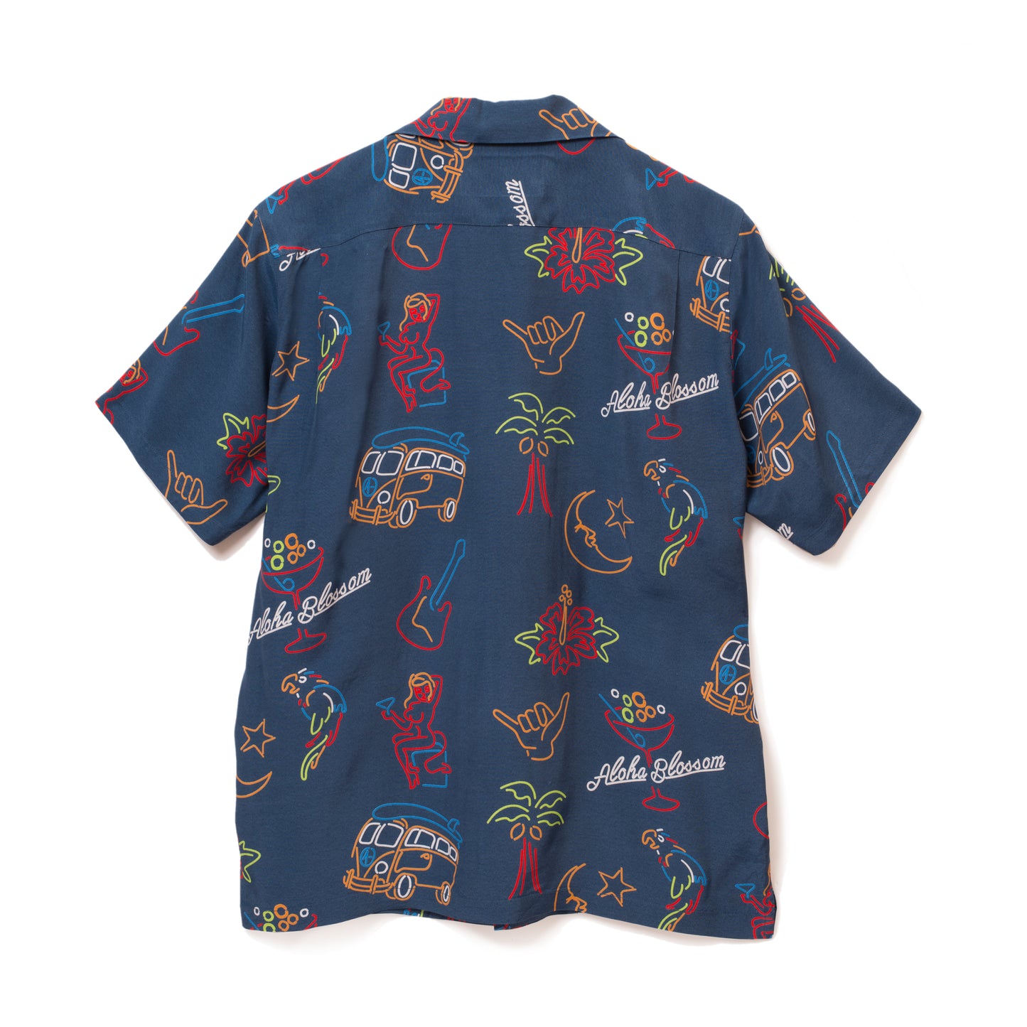 NEON SHORT SLEEVE NAVY