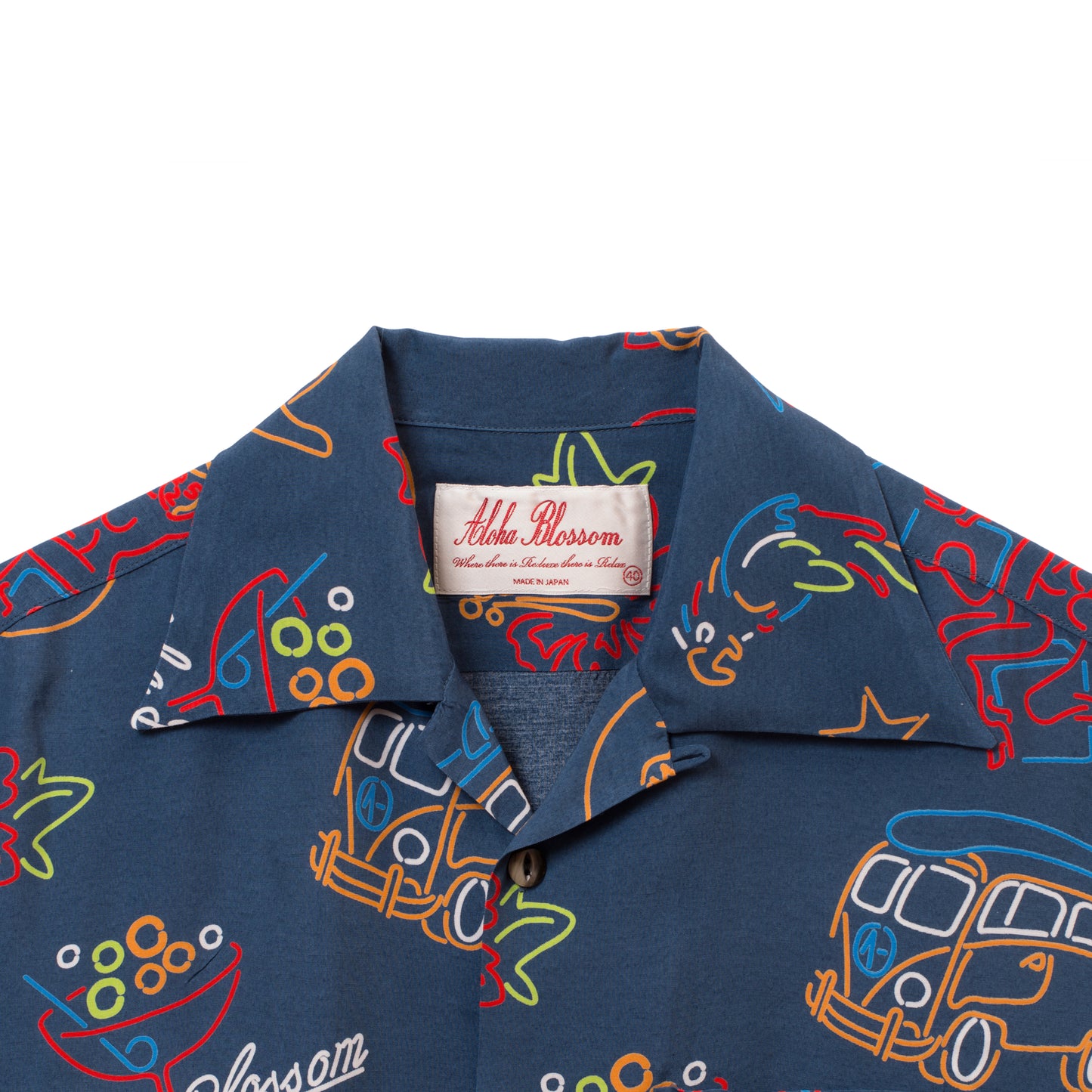 NEON SHORT SLEEVE NAVY