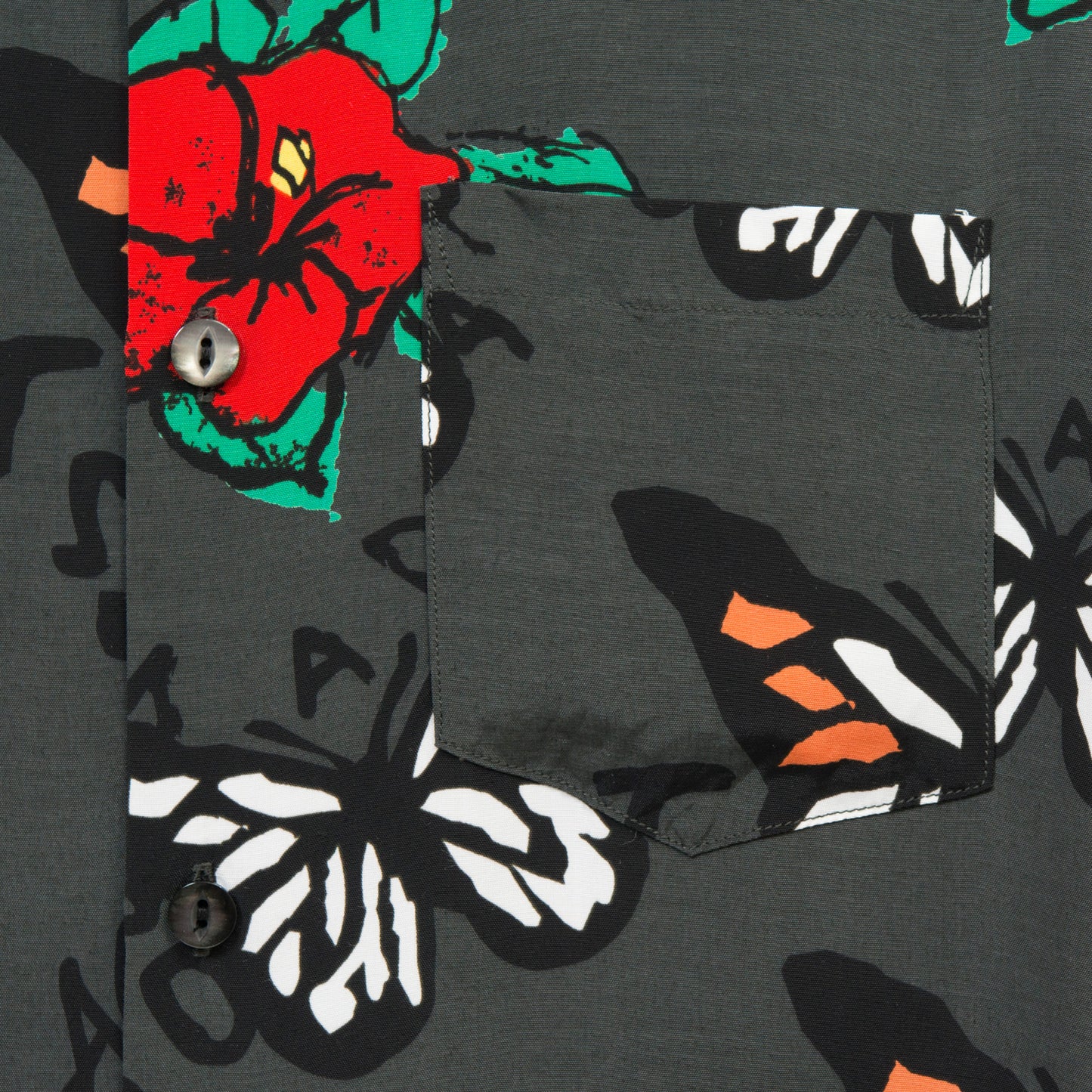 TEHU TEHU SHORT SLEEVE CHARCOAL