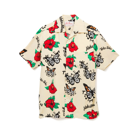 TEHU TEHU SHORT SLEEVE BEIGE