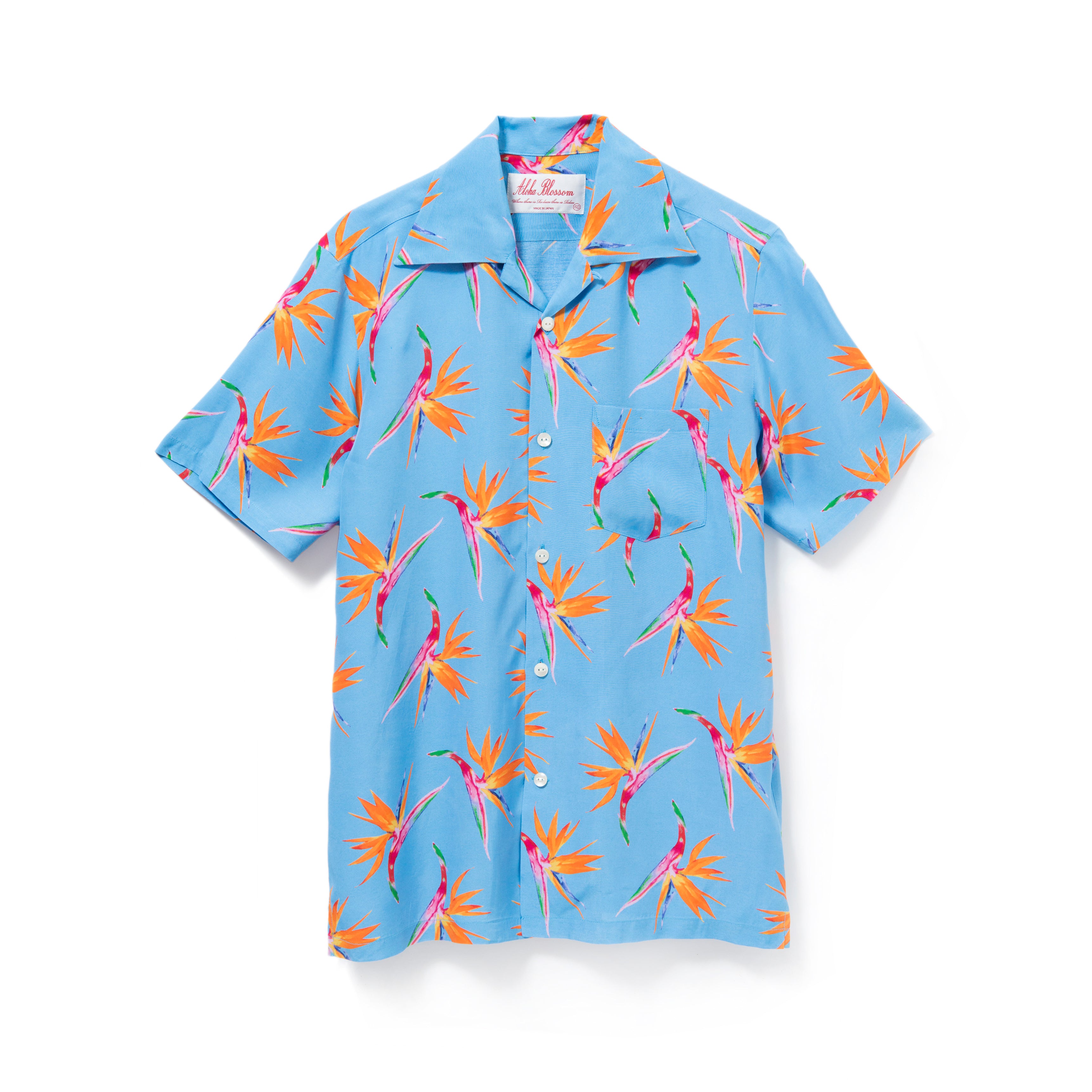 BIRDS OF PARADISE SHORT SLEEVE SAX – Alohablossom