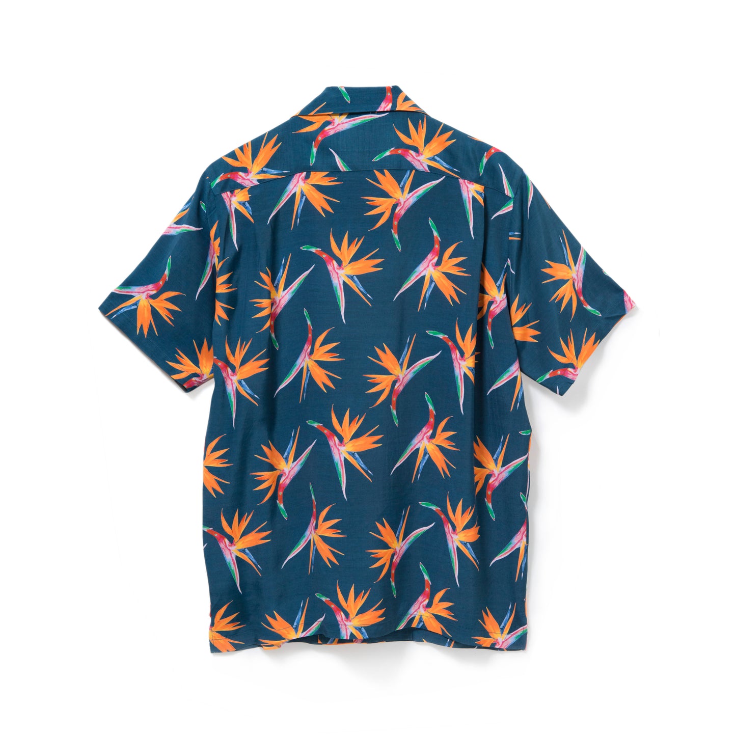 BIRDS OF PARADISE SHORT SLEEVE NAVY