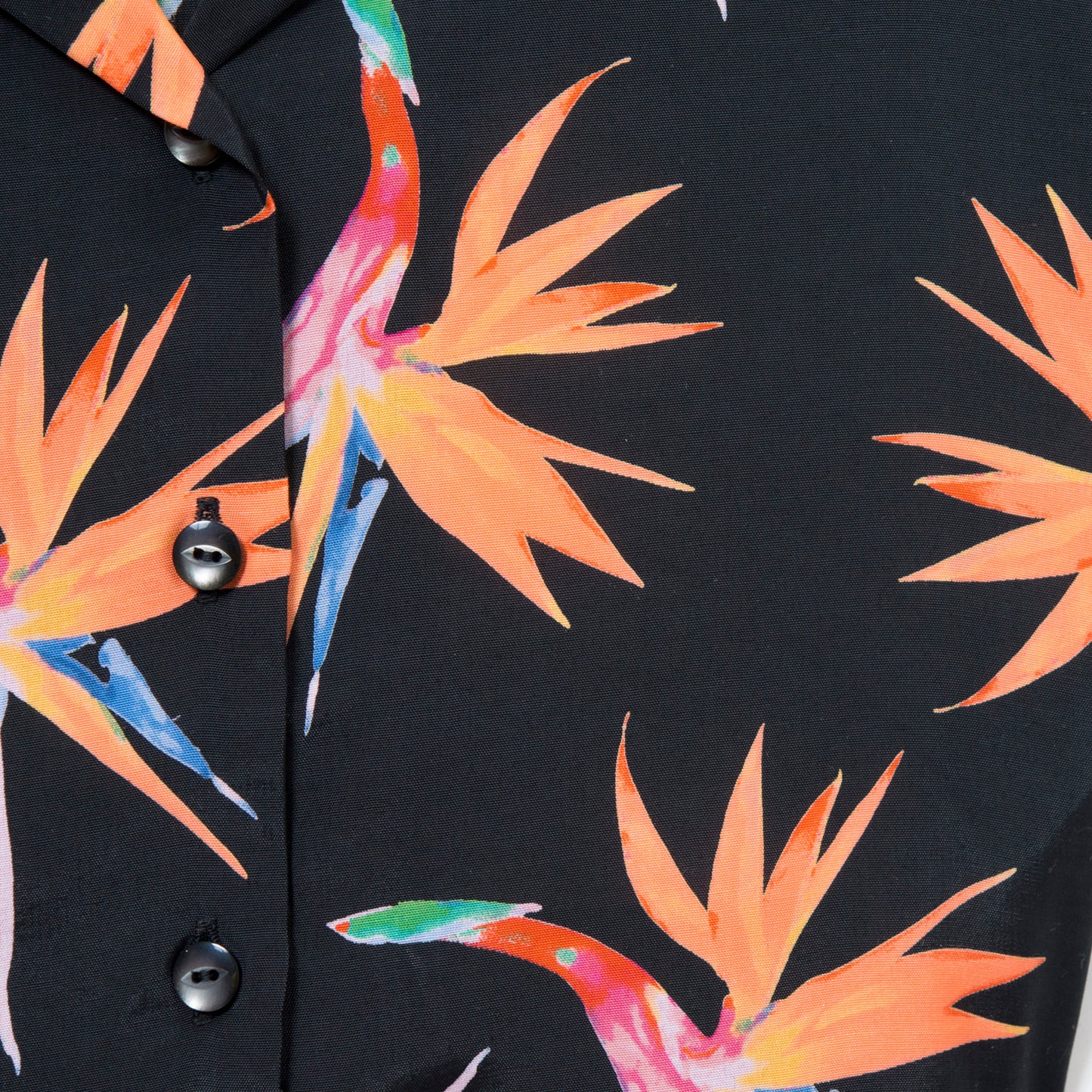 BIRDS OF PARADISE ONE PIECE BLACK