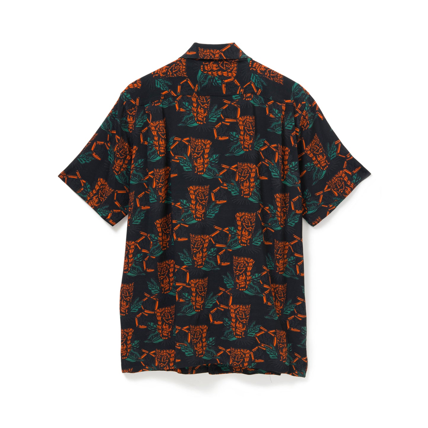 TIKI SHORT SLEEVE BLACK
