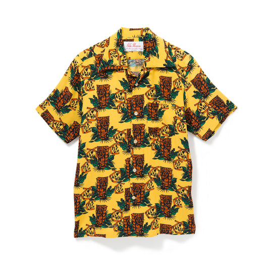 TIKI SHORT SLEEVE BANANA