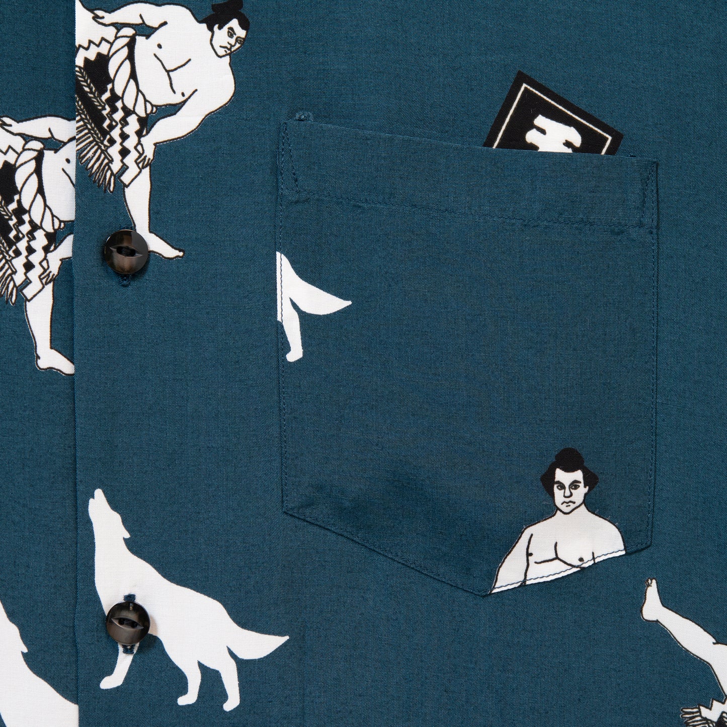 CHIYONOFUJI SHORT SLEEVE NAVY