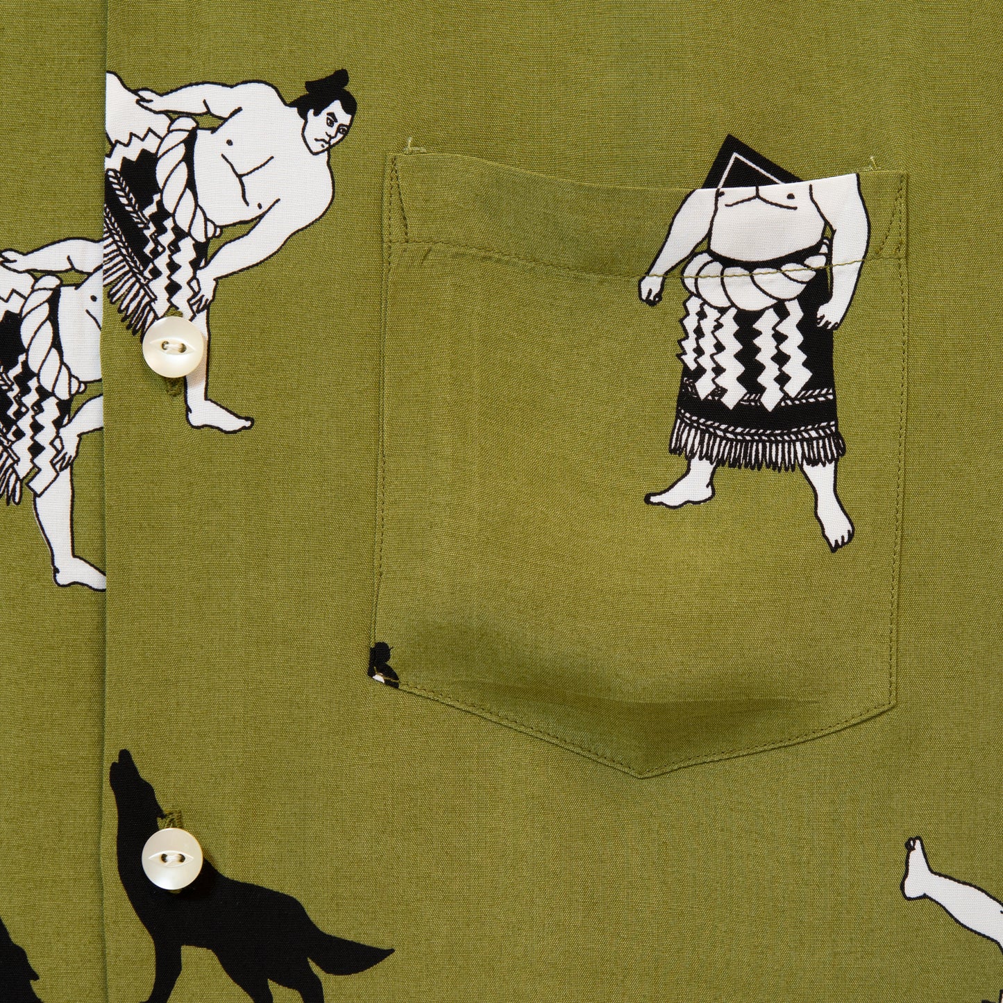 CHIYONOFUJI SHORT SLEEVE KHAKI
