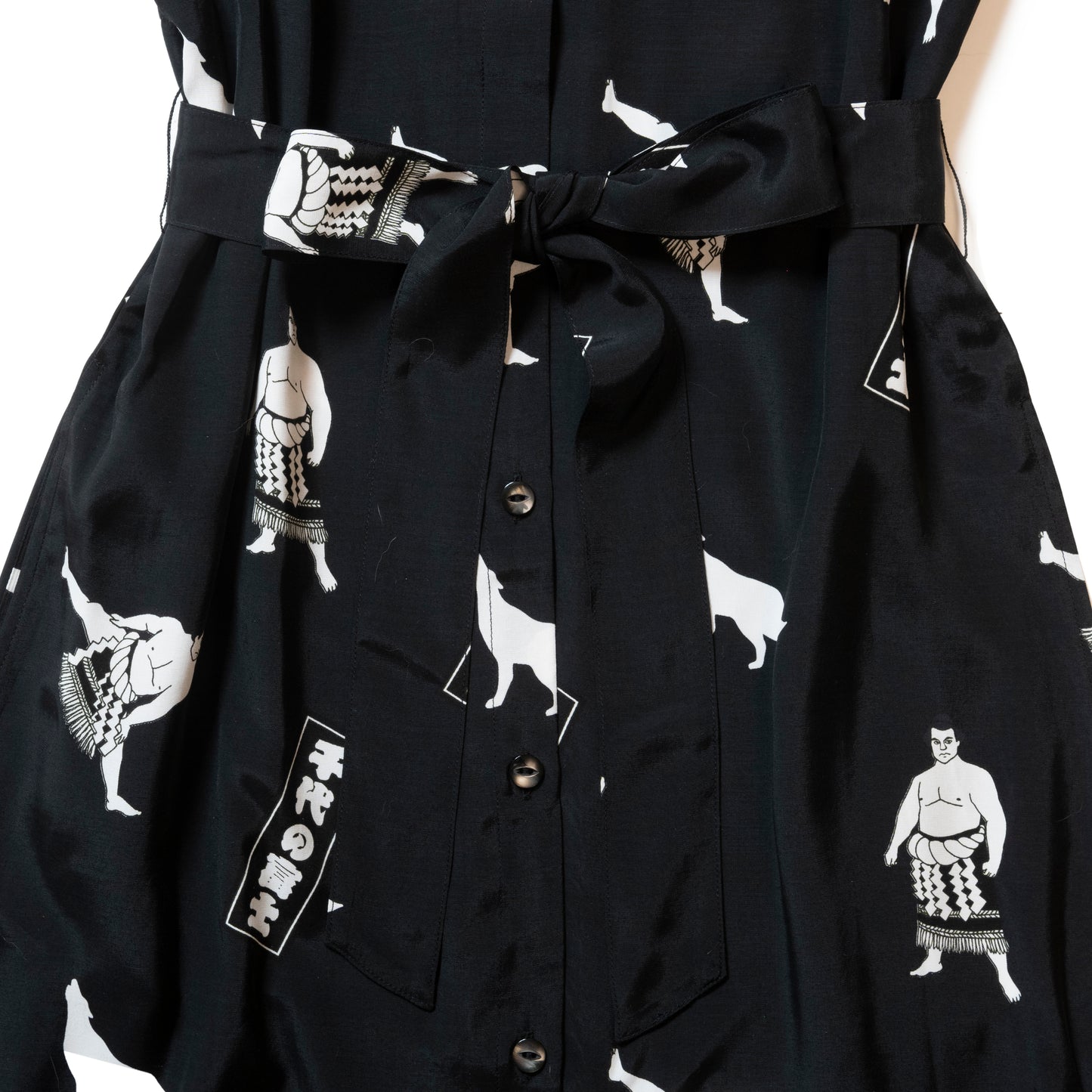 CHIYONOFUJI DRESS BLACK