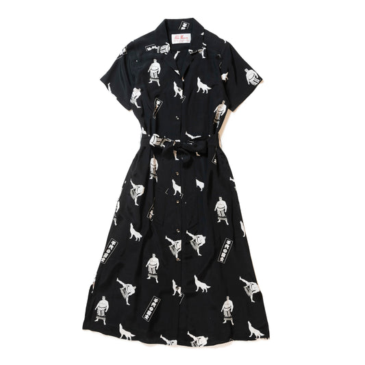 CHIYONOFUJI DRESS BLACK