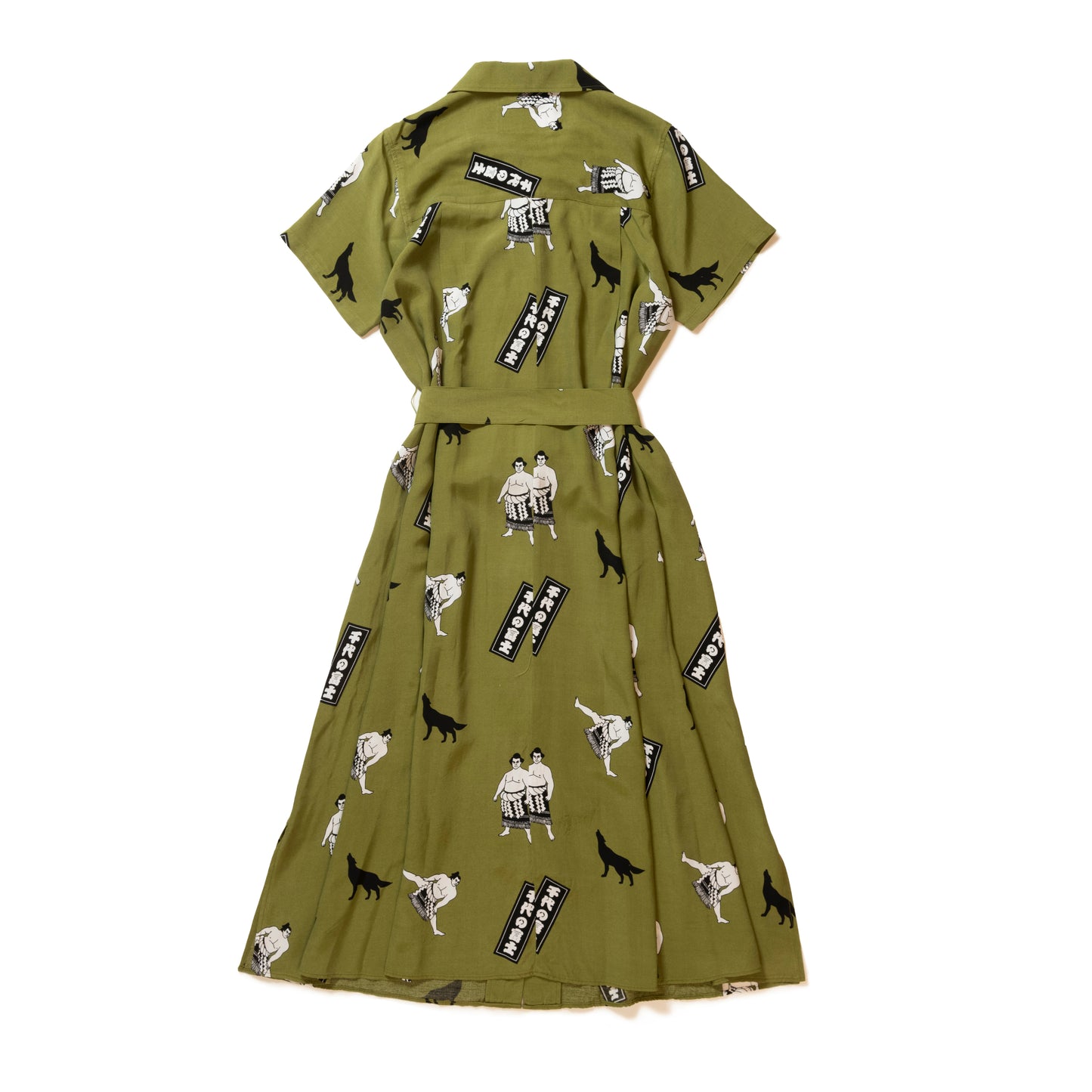 CHIYONOFUJI DRESS KHAKI