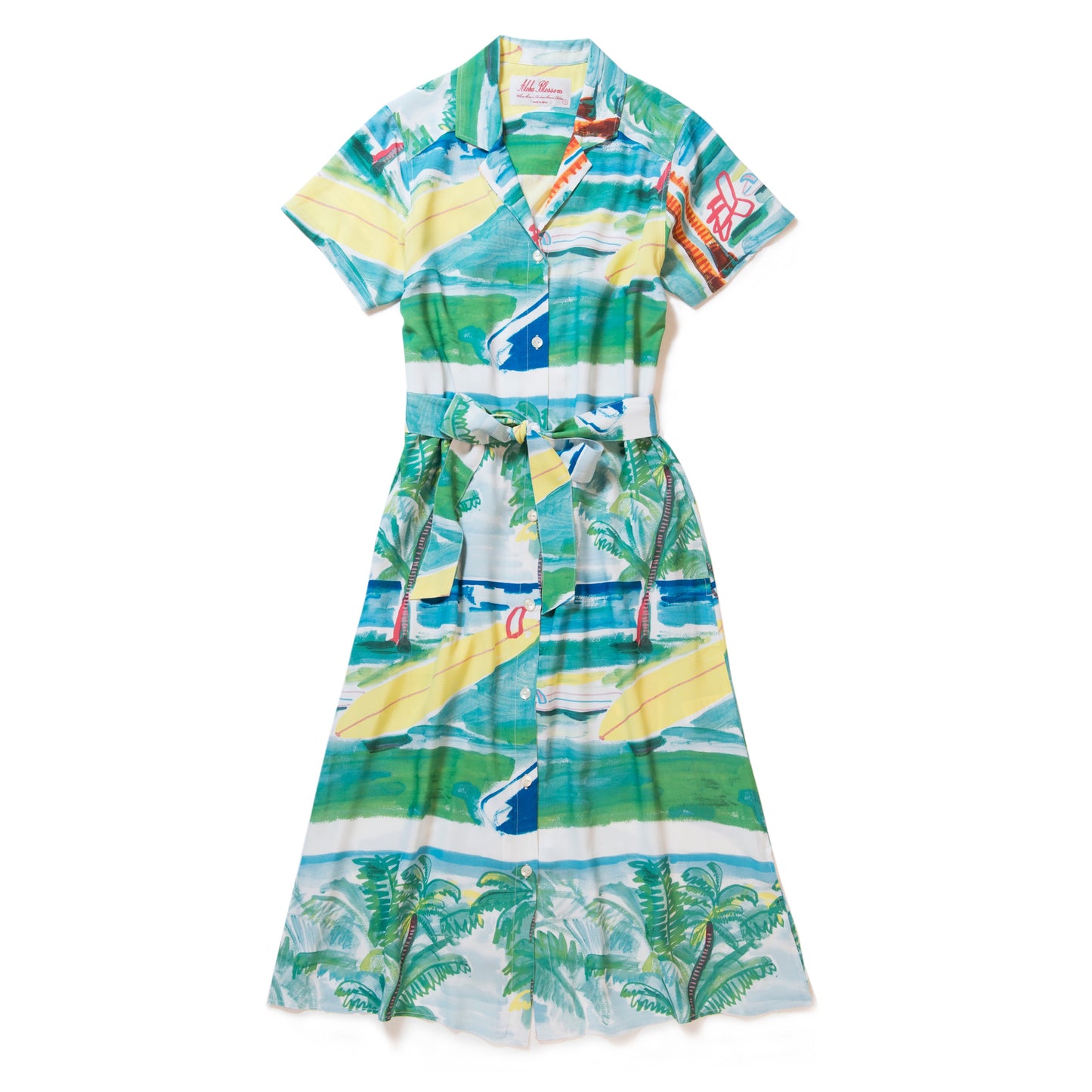 SUMMER TIME DRESS GREEN