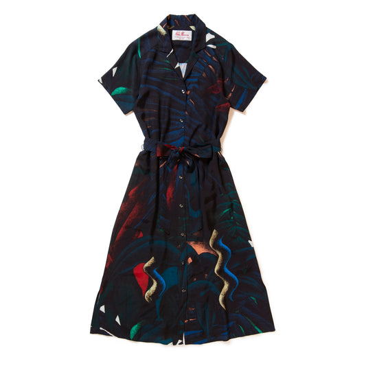 OKINAWAZILLA DRESS BLACK