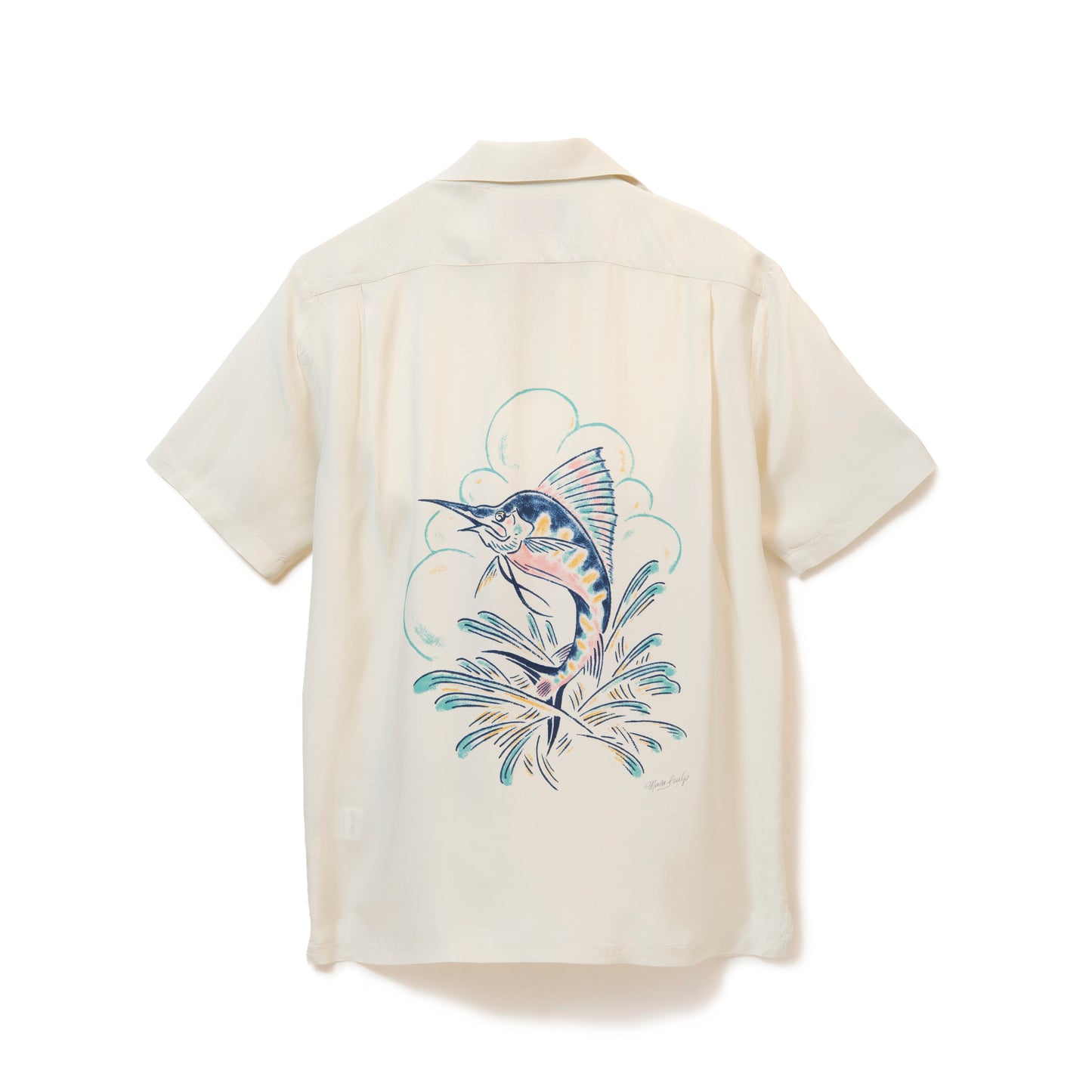 SWORD FISH SHORT SLEEVE WHITE