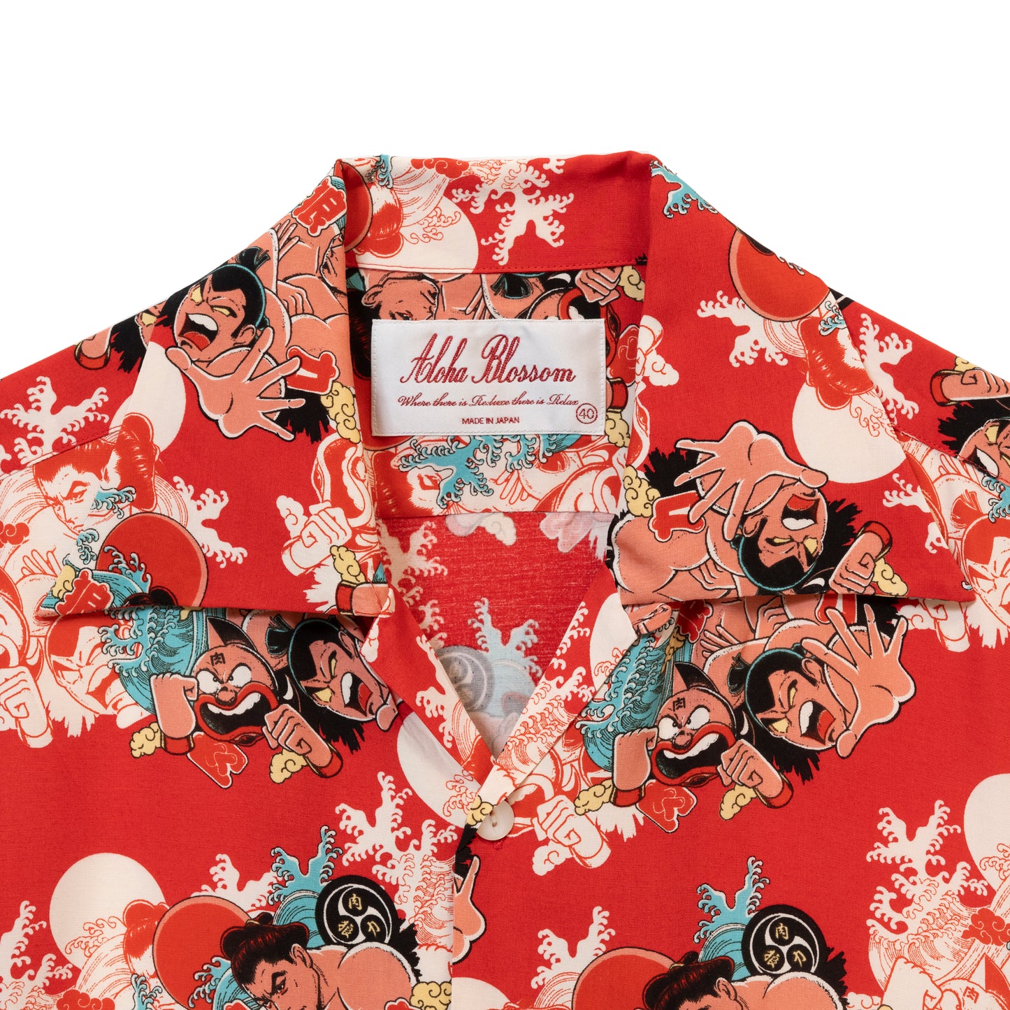 千代の富士 VS キン肉マンVSウルフマン SHORT SLEEVE RED